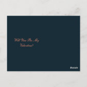 Be my Valentine Briefkaart (Achterkant)