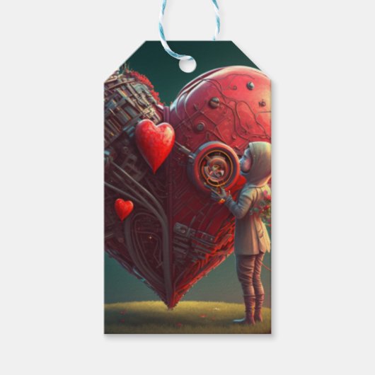 Be my Valentine Cadeaulabel (Voorkant)