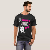 Be My Valentine Happy Valentines Day  For Him Her T-shirt (Voorkant volledig)