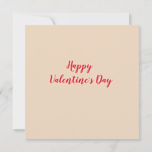 Be my Valentine Kaart (Achterkant)