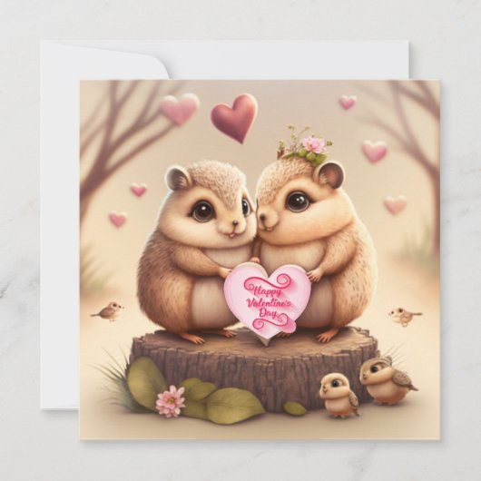 Be my Valentine Kaart (Voorkant)