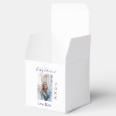 Be my valentine love name purple year photo simple bedankdoosjes (Geopend)