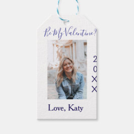 Be my valentine love name purple year photo simple cadeaulabel