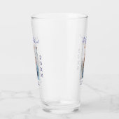 Be my valentine love name purple year photo simple glas (Rechts)