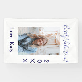 Be my valentine love name purple year photo simple spandoek