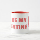 Be my Valentine Mok (Midden)