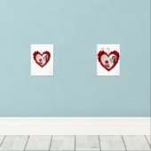 Be My Valentine ❤️ Muurkunst Sets (Houten vloer)