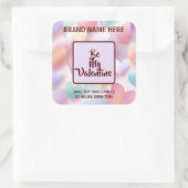 Be My Valentine Pastel Candle Soft Love Labels (Tas)