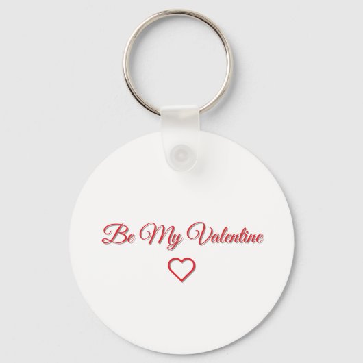 Be My Valentine ❤️ Sleutelhanger (Achterkant)