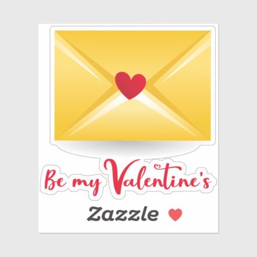 Be my Valentine Sticker (Vel)