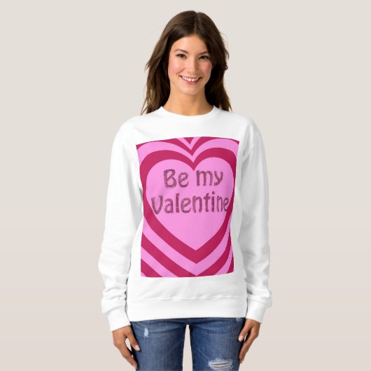 Be my Valentine Trui (Voorkant volledig)