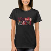 Be My Valentine Valentine's Day Matching Couple Te T-shirt (Voorkant)