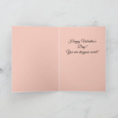 Be my Valentines, dogs Kaart (Binnen)
