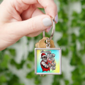 Be Naughty Save Santa De reis-42316 Sleutelhanger (Hand)