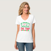 Be Naughty Save Santa De reis-81634 T-shirt (Voorkant volledig)