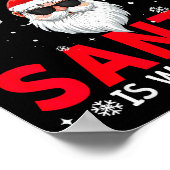 Be Nice To The Activity Istant Santa Is Watching X Poster (Hoek)