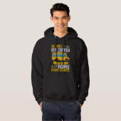 Be Nice To The Bus Driver   School Bus Driver Men  Hoodie (Voorkant volledig)