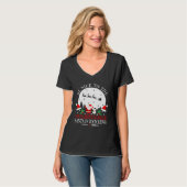 Be Nice To The Sanitation Engineer Santa Is Watchi T-shirt (Voorkant volledig)