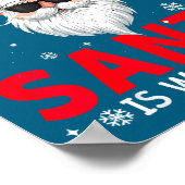 Be Nice To The Trauma Nurse Santa Is Watching Chri Poster (Hoek)