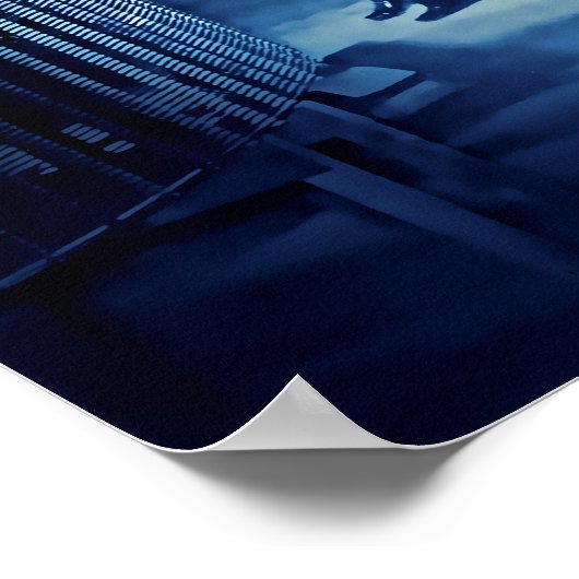 Be Nikola Tesla Poster (Hoek)