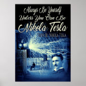 Be Nikola Tesla Poster (Voorkant)