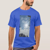 "Be Not Afraid"  inspirational t-shirt (Voorkant)