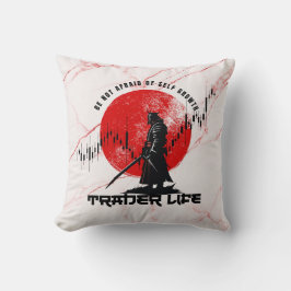 Be not afraid | Motivation | Samurai N Marble Kussen