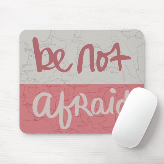 Be not afraid muismat (Met muis)