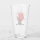 Be not afraid | Trade Motivation | Samurai Glas (Achterkant)