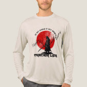 Be not afraid | Trade Motivation | Samurai Tri-Blend Shirt (Voorkant volledig)