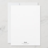 Be Notorious - Rumi Greeting Card Feestdagenkaart (Achterkant)