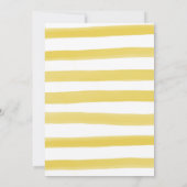 Be Our Guest Bruiloft Uitnodiging Waterverf (Achterkant)