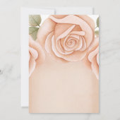 Be Our Guest Princess Girls Fourth Birthday  Kaart (Achterkant)