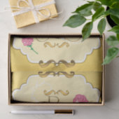 Be Our Guest Roze Rozen Geel Goud Prinses Tissuepapier (Geschenk)