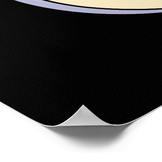 Be Owlsome Funny Owl Pun Dark BG Poster (Hoek)