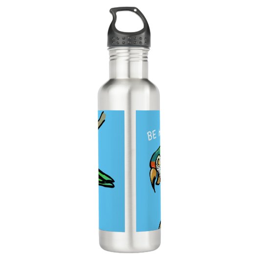 BE-papegaai Waterfles (Achterkant)