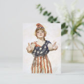 Be Patriotic-1917 Briefkaart (Staand voorkant)