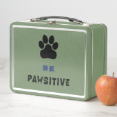 Be Pawsitive Lunch Box – Cute & Uplifting (In situ)