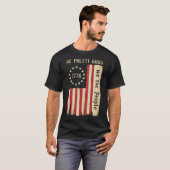 Be Pretti Good Human Rights Flag | We The People T-shirt (Voorkant volledig)