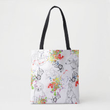 Be-Pws wij geven Canvas tas