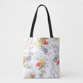 Be-Pws wij geven Canvas tas