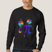 Be Rational Math Humor Pi and i Talking Trui (Voorkant)