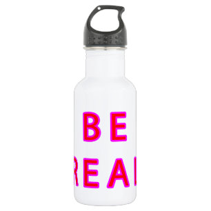 BE REAL Gibney Het MUSEUM Zazzle Gifts Waterfles