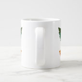 Be Retro Rainbow Peace Dove Jumbo Mug Grote Koffiekop (Achterkant)