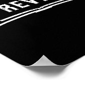 Be Revival Retro Black & White Inspirational Quote Poster (Hoek)