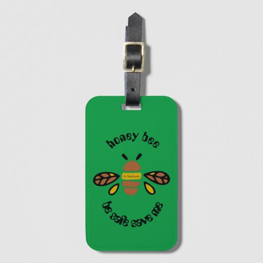 Be safe, zeep bagagelabel (Voorkant (verticaal))