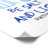 Be Salt and Light Matthew 5:13-16 Wall Art Poster (Hoek)