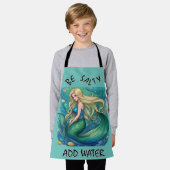 "Be Salty - Add Water" van Babe Monet Art Schort (Gedragen)