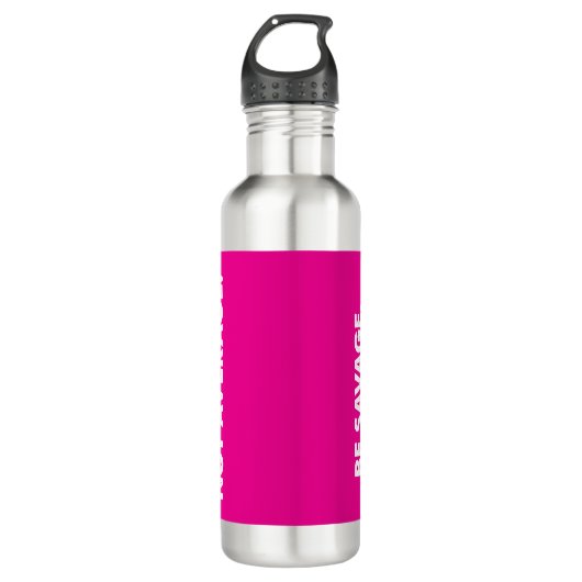 Be Savage Not Average Exercise Waterfles (Voorkant)