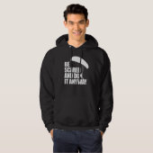 Be Scared And Do It Anyway  Women Paraglider Adven Hoodie (Voorkant volledig)